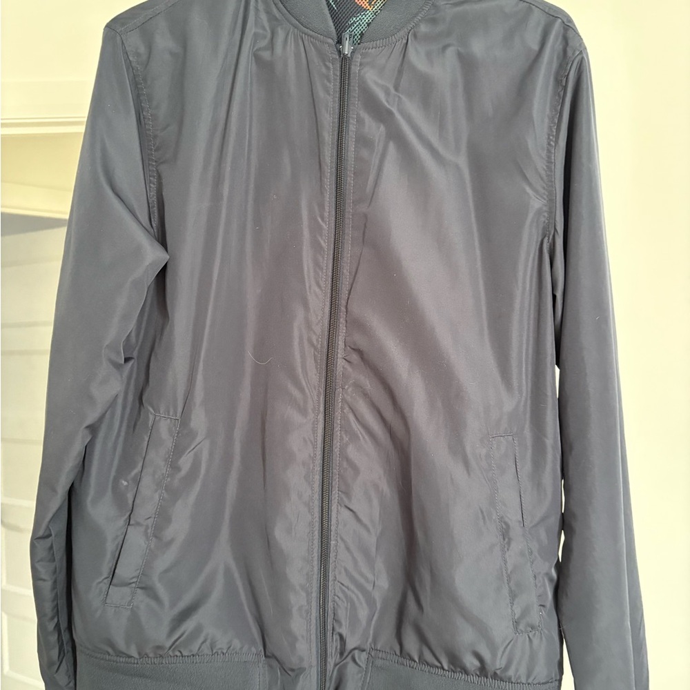 Jack & Jones Charcoal Bomber Jacket